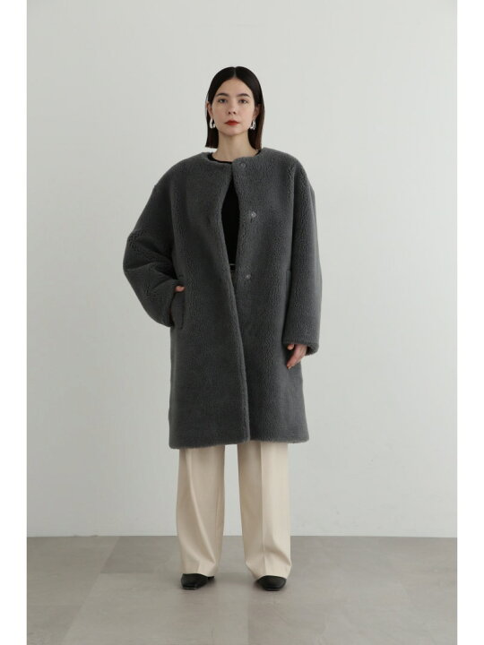 楽天市場】【SALE／50%OFF】ウールミックスボアコート JILL STUART 