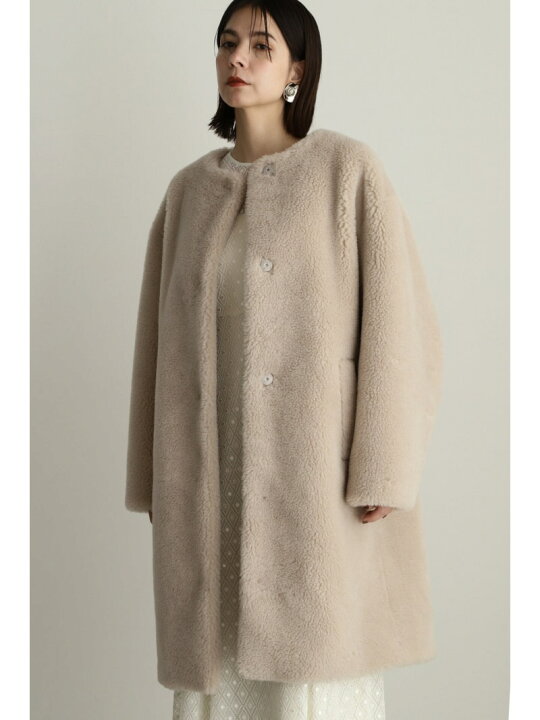 楽天市場】【SALE／50%OFF】ウールミックスボアコート JILL STUART 