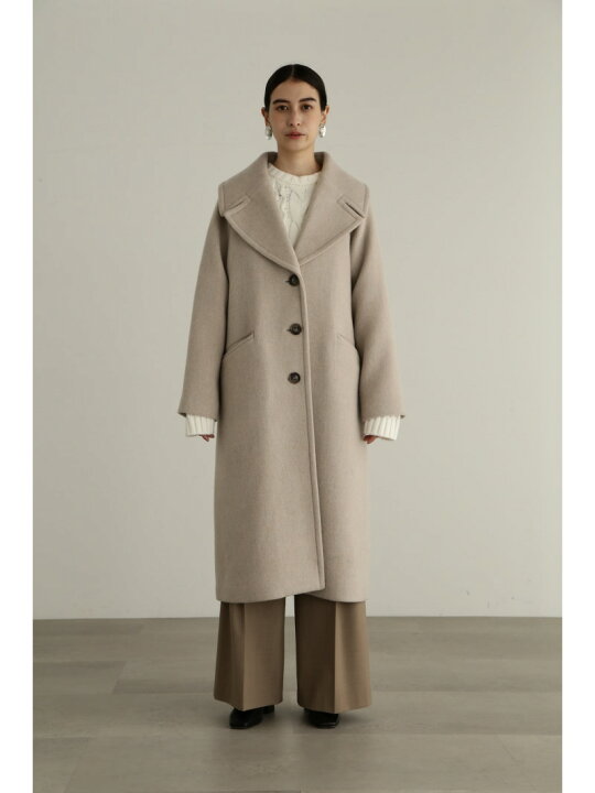 楽天市場】Super100 ダブルクロスコート JILL STUART ジルスチュアート 