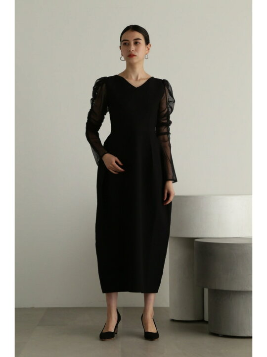 楽天市場】【SALE／30%OFF】チュールドッキングニットドレス JILL  