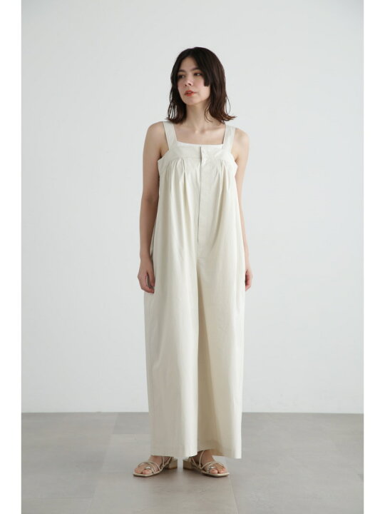 楽天市場】【SALE／50%OFF】コットンナイロンギャザーサロペット JILL  