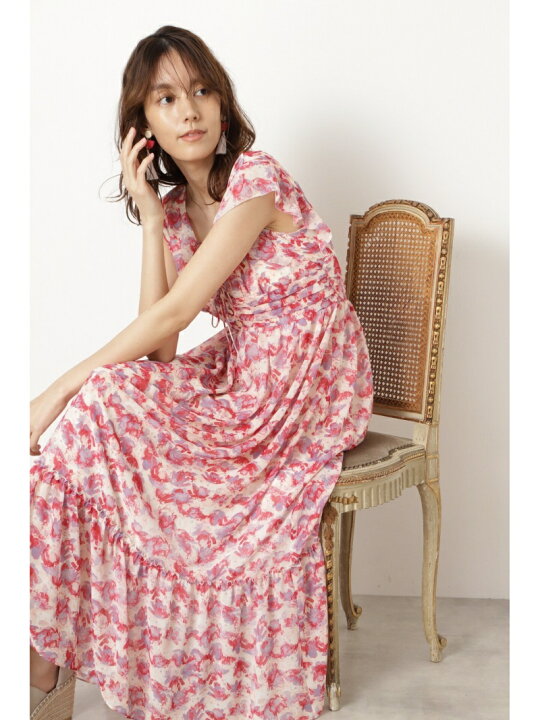 楽天市場】【SALE／60%OFF】◇メルフラワープリントワンピース JILL 