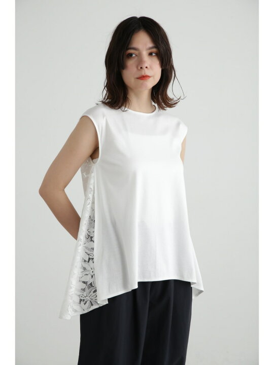 楽天市場】【SALE／50%OFF】レースコンビジャージートップス JILL 