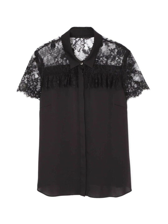 楽天市場】【SALE／60%OFF】◇＜Endy ROBE＞ダヴィ衿付コンビブラウス 