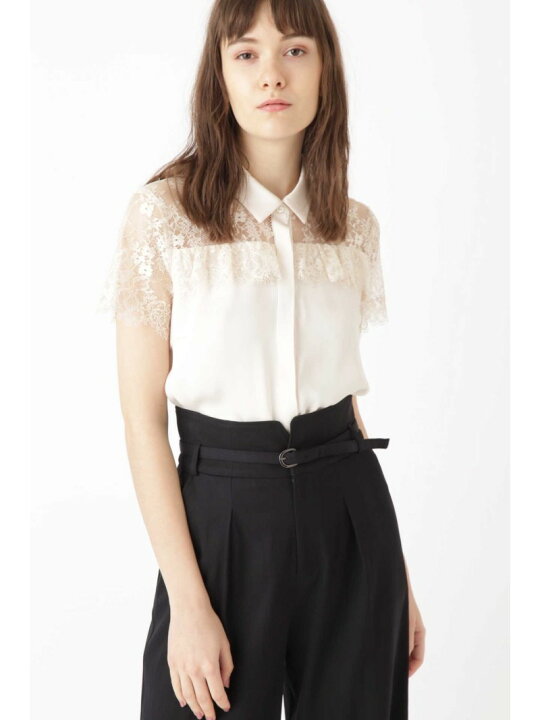 楽天市場】【SALE／60%OFF】◇＜Endy ROBE＞ダヴィ衿付コンビブラウス 