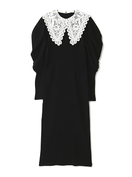 楽天市場】【SALE／60%OFF】レースカラーニットドレス JILL STUART  