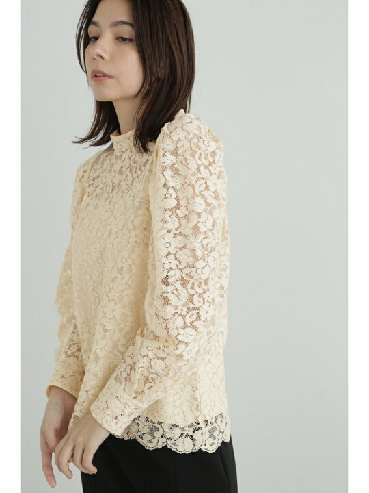 楽天市場】【SALE／80%OFF】パワーショルダーレースブラウス JILL 