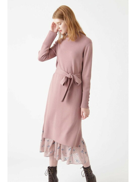 楽天市場】【SALE／50%OFF】リタフラワーニットドレス JILL STUART  