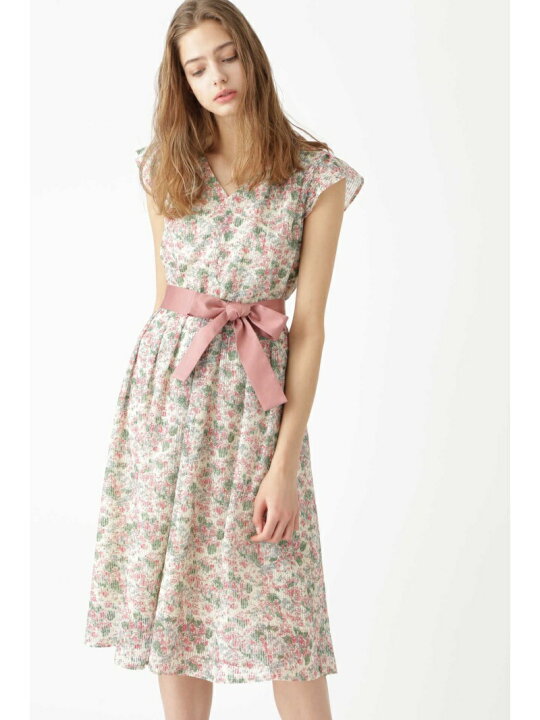 レーシーフラワーワンピース　ジルスチュアート JILLSTUART ジルスチュアート ◇ レーシーフラワーワンピース