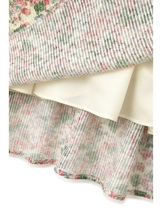 レーシーフラワーワンピース　ジルスチュアート JILLSTUART ジルスチュアート ◇ レーシーフラワーワンピース