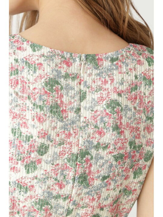 レーシーフラワーワンピース　ジルスチュアート JILLSTUART ジルスチュアート ◇ レーシーフラワーワンピース