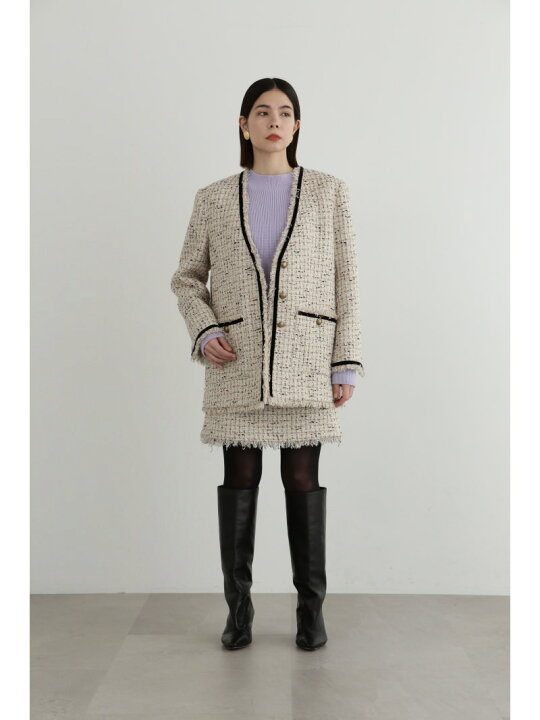 楽天市場】【SALE／50%OFF】カラーミックスツイードスカート JILL  