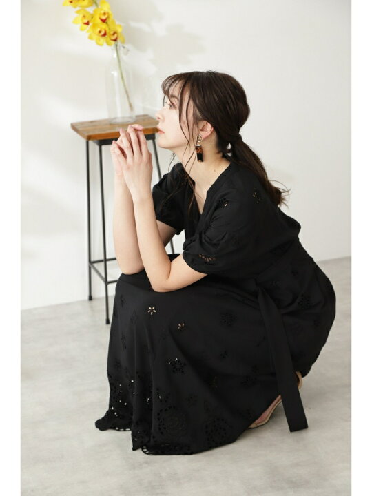 楽天市場】【SALE／60%OFF】◇ヘザーエンブロイダリーワンピース JILL 