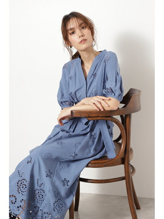 楽天市場】【SALE／60%OFF】◇ヘザーエンブロイダリーワンピース JILL 