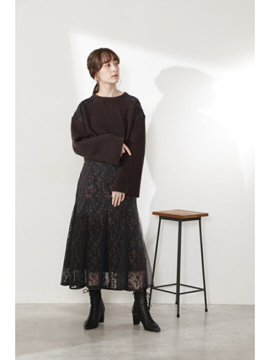 楽天市場】【SALE／60%OFF】◇アミーエンブロイダリースカート JILL 