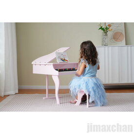 スーパーSALE10%off 短納期 ピアノ おもちゃ ミニグランドピアノ 椅子付 30鍵盤 楽譜付き ピアノ 3色 チェア いす ミニピアノ 楽器 鉄琴 トイピアノ おもちゃ 出産祝い 知育玩具 誕生日 クリスマス プレゼント 男の子 女の子