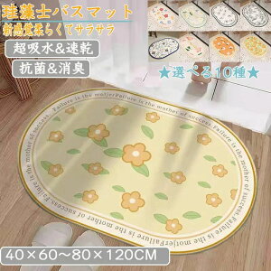 珪藻土バスマット40x60cm~80x120cm 大判 サイズ 珪藻土マット 風呂 バスマット 足ふきマット 速乾 珪藻土 キッチンマット 滑り止め 浴室 洗面所 吸水 速乾 抗菌 滑り止め 北欧 脱衣所 吸水マット