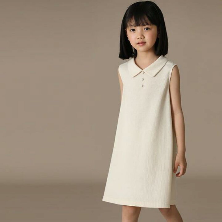 楽天市場】気楽 韓国こども服 夏服 ポロワンピース キッズ 女の子 袖 