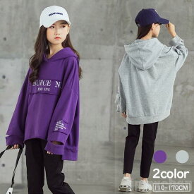 スーパーSALE10%off 気楽 女の子 長袖Tシャツ 子供服 長袖パーカー フード付き トレーナー プルオーバー トップス キッズ スウェット 森ガール 春夏秋冬 コーデ オールシーズン プリント スポーテ