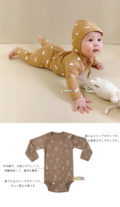 楽天市場】60cm/70cm/80cm/90cm「メール便送料無料」 ベビー服 新生児 