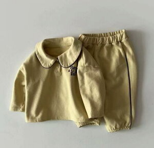 70cm/80cm/90cm/100cm「メール便送料無料」子供服上下セット ベビー上下セット ベビー服 男の子 2点セット 上下セット ジャージ ベビー服 長丈 長袖 春秋 カジュアル パーカー風
