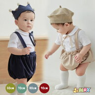 60cm/70cm/80cm/90cm ベビー服　子供服　キッズ服　ベビーのサロベット　パンツ　ショートパンツ　サロベ…