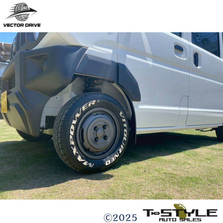 ヴィツァーGERMAN-007☆165/70R12☆ホワイトレター☆ハイゼット他 