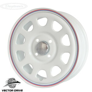 DAYTONA'S G2 12-4.0 4H/100 +42 zCg ( RED / BLUE C ) y  zfCgiY zC[@1{