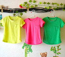 puzzle 　カラー半袖Tシャツ（カラー3色）　子供服　女の子　男の子　男女兼用