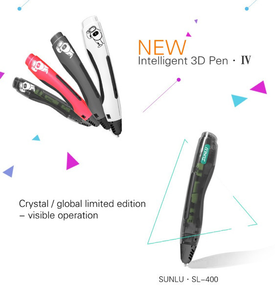 SUNLU 3Dプリンタペン SLシリーズで高温素材PLAを使用出来る3Dプリンタペンを販売 お手頃価格 SLシリーズ 最前線の SL-300