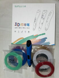 SUNLU 3Dプリンタペン SLシリーズSL-300+3Dプリンタペン用フィラメント5m5色