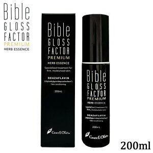 Bible GLOSS FACTOR PREMIUM �o�C�u���O���X�t�@�N�^�[ �v���~�A�� �n�[�u�G�b�Z���X 200ml