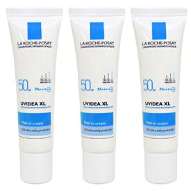 【3個セット】La Roche-Posay ラロッシュポゼ UVイデア XL 30ml x3 (MELT-IN-CREAM) SPF50 PA++++ 日焼け止め 乳液 無色 化粧下地 普通肌 敏感肌 乾燥肌 ベタつきにくい