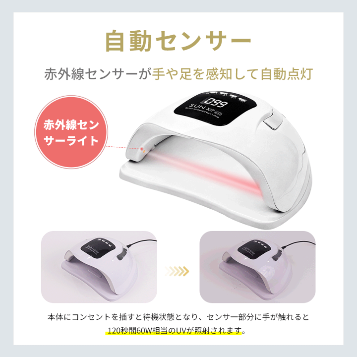 楽天市場】＼☆期間限定10%OFFクーポン! ／ ジェルネイル LED ＆ UV