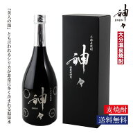 【最短翌日発送】 焼酎 麦 ギフト 銀 神々(じんじん) 25度 720ml お酒 高級 麦焼酎 本格焼酎 常圧蒸留 化…