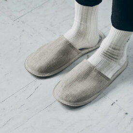 リネンスリッパ リネン fog linen work 厚地 かわいい スリッパ 普段使い 亜麻布 リトアニア すりっぱ 軽やか ルーム 手洗い可 天然素材 自然 ナチュラル