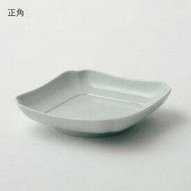 【東屋｜あずまや】 木瓜 角皿 波佐見焼 日本製 長方形 正方形 四角 電子レンジ可 食洗機可 磁器 食器 皿 和食器 取り皿 ケーキ皿 和食 洋食 キッチン シンプル 収納しやすい おしゃれ 白 土灰 お正月 ギフト プレゼント 贈り物 母の日 父の日 東屋食器