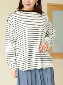 ＼30％OFF／【Re-J＆SUPURE】アクセ付きショルダーボタンプルオーバー2L XL 3L 4L 大きいサイズ レディース 服 ぽっちゃり ゆったり 体型カバー おしゃれ お洒落 可愛い かわいい 上品 カジュアル ナチュラル プラスサイズ トップス プルオーバー