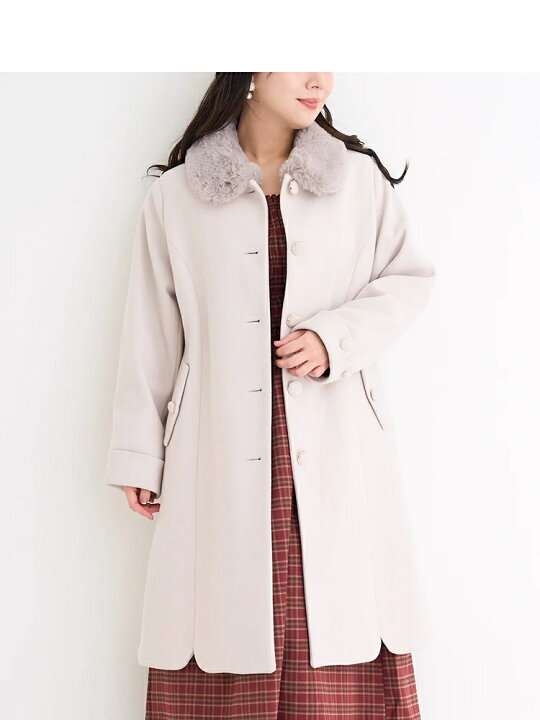 楽天市場】＼24%OFF／大きいサイズ レディース 【Re-J＆SUPURE】ファー 