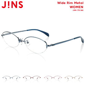 【Wide Rim Metal】ワイドリムメタル-JINS(ジンズ) メガネ 度付き対応 おしゃれ レンズ交換券 LP6600