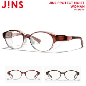 【JINS PROTECT　MOIST】JINS（ジンズ）眼の潤いをキープする、タンク付き保湿メガネ レディース オーバル
