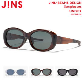 【JINS×BEAMS DESIGN Sunglasses】ジンズ JINS サングラス おしゃれ ユニセックス オーバル 2024