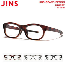 【JINS×BEAMS DESIGN】ジンズ JINS メガネ 度付き対応 おしゃれ レンズ交換券 ユニセックス スクエア 2024