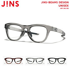 【JINS×BEAMS DESIGN】ジンズ JINS メガネ 度付き対応 おしゃれ レンズ交換券 ユニセックス ウェリントン 2024