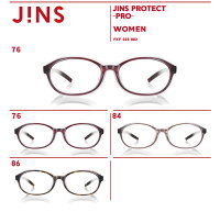 【JINS PROTECT-PRO-】 ジンズ プロテクト　飛沫 予防 メガネ 花粉 対策 防止 メガネ 曇りづらい くもりづらい くもり止め レンズ オーバル 眼鏡 めがね メガネ 大きめ レディース 花粉 おしゃれ