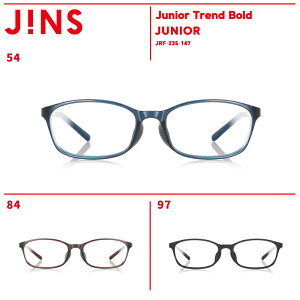 【Junior Airframe Basic-Fit】 ジンズ JINS メガネ 度付き対応 おしゃれ レンズ交換券 ウェリントン ジュニア