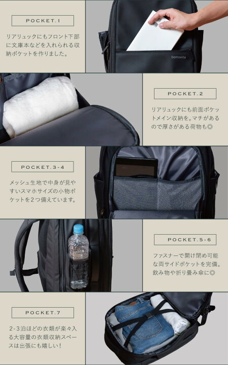 楽天市場】【分離して2つになるリュック】 多機能 リュック スリム 大 