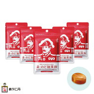 【森下仁丹公式】鼻・のど甜茶飴 [ のど飴 鼻のど甜茶飴 メントール シュガーレス ノンシュガー 和漢 喉…