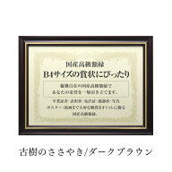 【国産高級額縁】 木製賞状額 アンティーク調額縁 縦横対応 A4 B4 A3サイズ フォトフレーム 感謝状 認定…