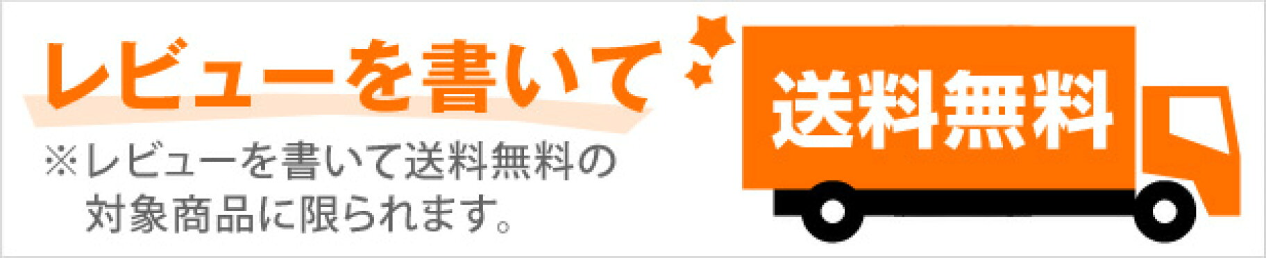 レビューを書いて送料無料